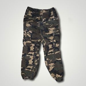Camo cargo pants